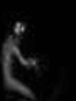 Ghostly figure
